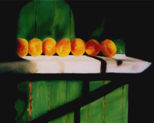 Peaches on a Ledge