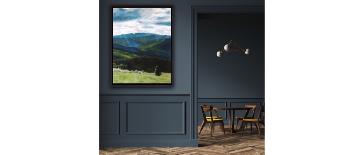 Max Patch - Variation I Framed Canvas Giclee - Image 2