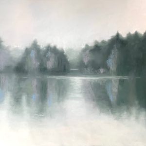 In A Quiet Place - Framed Canvas Giclee