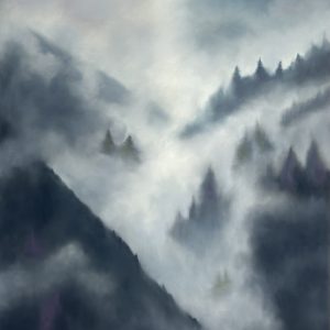 Rising Through The Mist - Sold