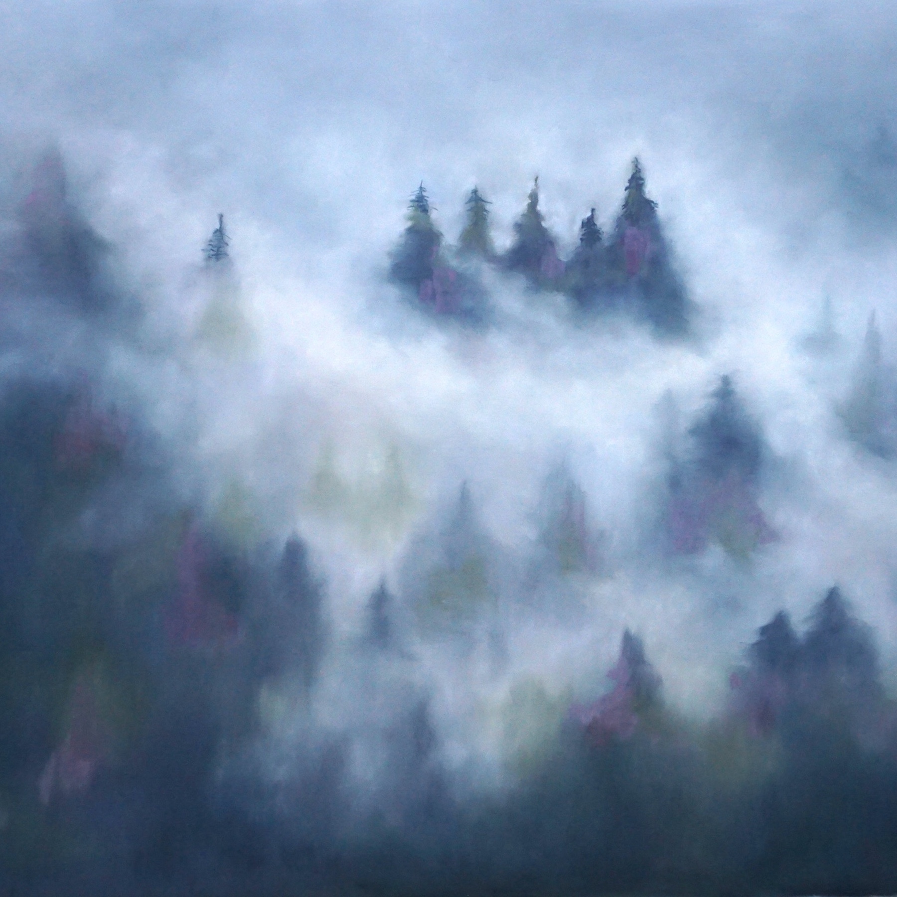 Into The Mystery - Shelf Canvas 6"x6"